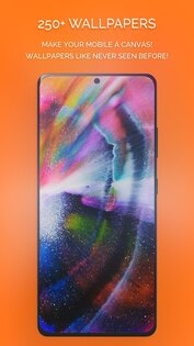 Chroma Galaxy Live Wallpapers 1.3.8. Скриншот 1
