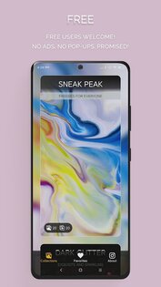 Chroma Galaxy Live Wallpapers 1.3.8. Скриншот 2