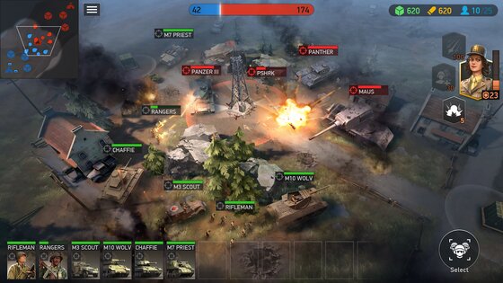 World War Armies 1.49.0. Скриншот 3