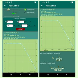 Калькулятор для электронных схем 1.38. Скриншот 6