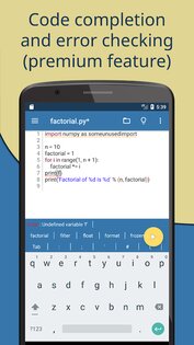 Pydroid 3 – IDE for Python 8.4. Скриншот 5