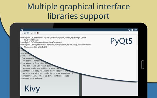 Pydroid 3 – IDE for Python 8.4. Скриншот 11