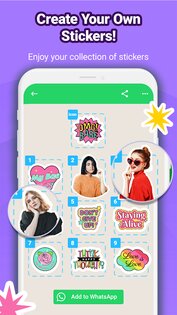 Сделать стикеры для ватсап 2.1.6. Скриншот 1