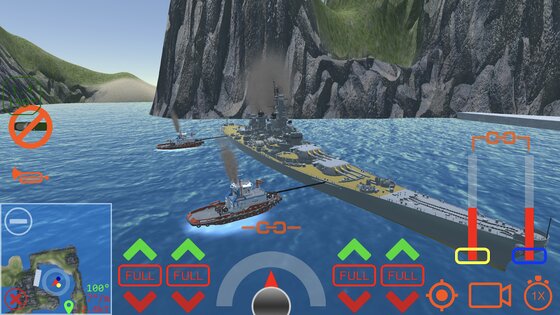 Швартовка судна 3D 1.38. Скриншот 14