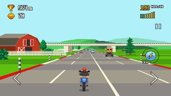 Retro Highway 1.1.30. Скриншот 5