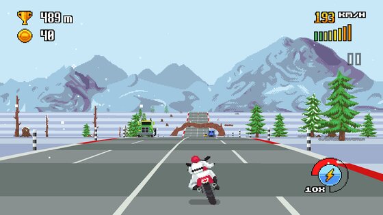 Retro Highway 1.1.30. Скриншот 6