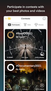 Agora – NFTs, Art, Awards 3.9.0. Скриншот 1