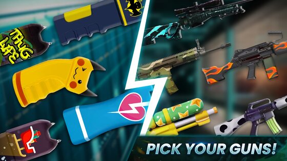 Shock Taser – шуточный симулятор электрошокера 1.7. Скриншот 10
