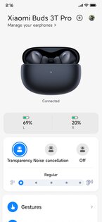 Xiaomi Earbuds 1.36.0i. Скриншот 1