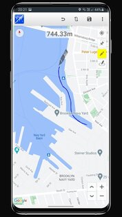 Distance Calculator – измерение расстояния по карте 1.67. Скриншот 2