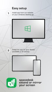 spacedesk – дополнительный экран 2.1.37. Скриншот 4
