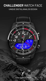 Challenger Watch Face 2.2.2. Скриншот 2