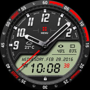 Challenger Watch Face 2.2.2. Скриншот 12
