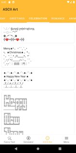 Необычные текстовые символы 3.2.0. Скриншот 8