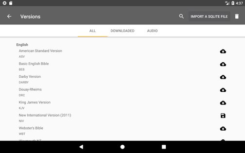 Библия оффлайн с аудио 10.7.4. Скриншот 13