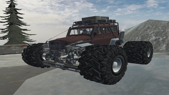 3D UAZ Хантер Симулятор 4х4 1.0. Скриншот 2