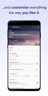 Your Calendar Widget 1.70.8. Скриншот 4