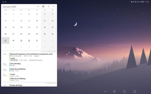 Your Calendar Widget 1.70.8. Скриншот 6