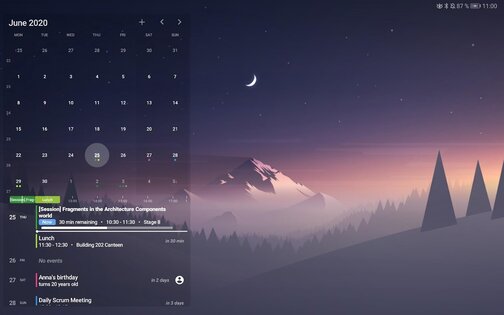 Your Calendar Widget 1.70.8. Скриншот 8