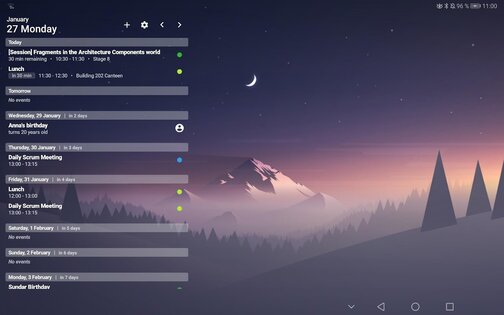 Your Calendar Widget 1.70.8. Скриншот 11
