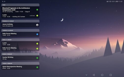 Your Calendar Widget 1.70.8. Скриншот 12