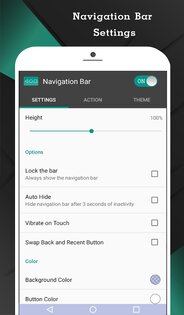 Navigation Bar 3.3.0. Скриншот 2