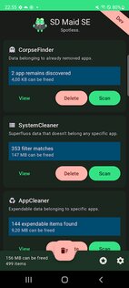 SD Maid SE 1.7.5-rc0. Скриншот 1