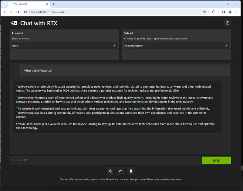 Самообучаемый чат-бот, работающий локально на компьютере: обзор Chat with RTX — Как установить Chat with RTX на ПК. 4