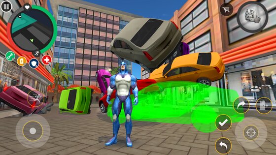 Rope Hero: Cheatground MOD 1.0.1. Скриншот 17