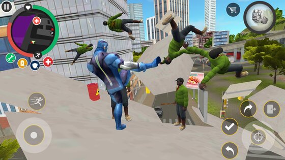 Rope Hero: Cheatground MOD 1.0.1. Скриншот 22