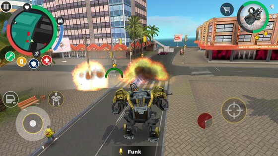 Rope Hero: Cheatground MOD 1.0.1. Скриншот 23