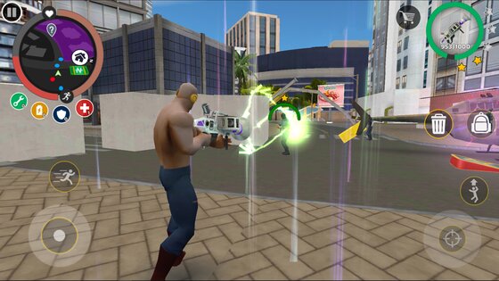 Rope Hero: Cheatground MOD 1.0.1. Скриншот 24