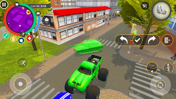 Rope Hero: Cheatground MOD 1.0.1. Скриншот 29