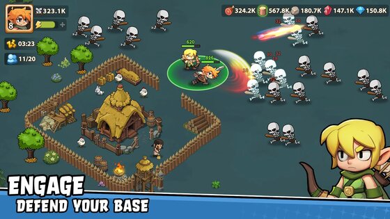 Top Heroes 1.108.10. Скриншот 4