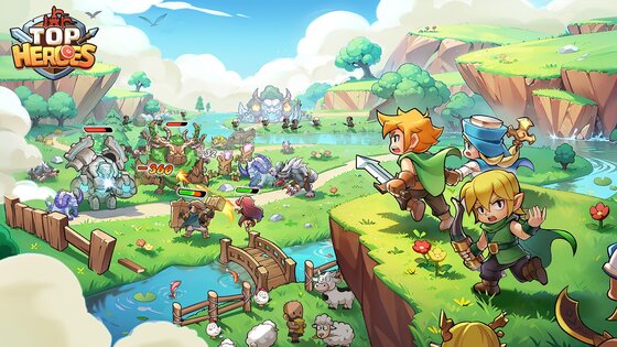 Top Heroes 1.108.10. Скриншот 8