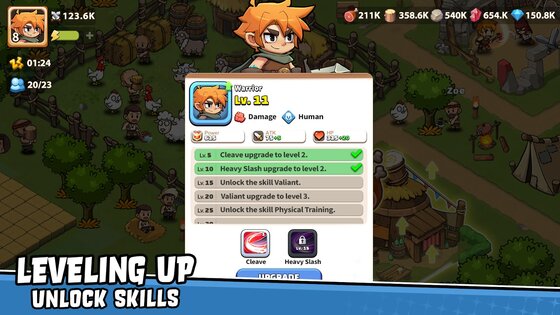 Top Heroes 1.108.10. Скриншот 14