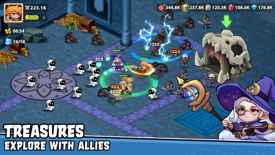 Top Heroes 1.108.10. Скриншот 20