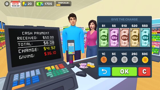 Supermarket Store 3D Simulator 1.35.1. Скриншот 19