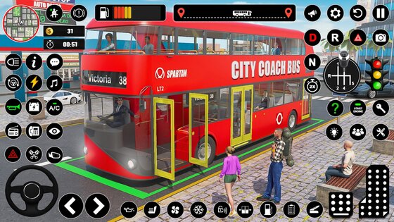 Bus Simulator 3D Bus Games 4.0.3. Скриншот 5
