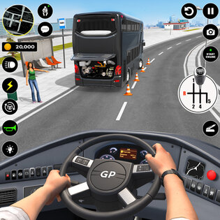 Bus Simulator 3D Bus Games 4.0.3. Скриншот 8