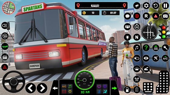 Bus Simulator 3D Bus Games 4.0.3. Скриншот 20