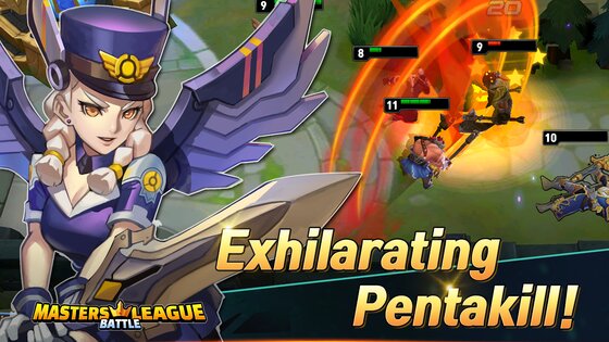 Masters Battle League 1.3.4. Скриншот 3