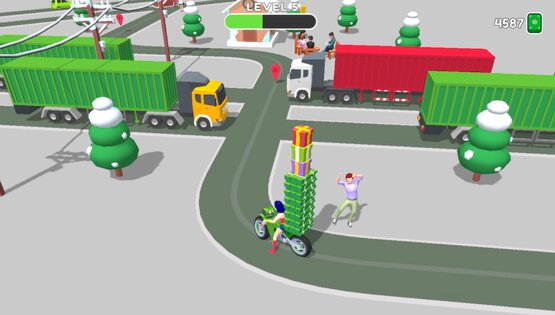 Paper Delivery Boy 1.38.0. Скриншот 5