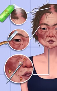 Уход за кожей и макияж ASMR 0.8.12. Скриншот 11