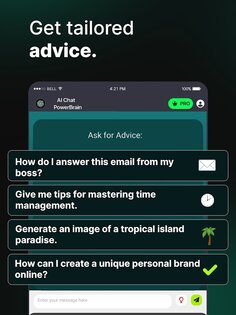 AI Chat PowerBrain 4.0.9. Скриншот 19