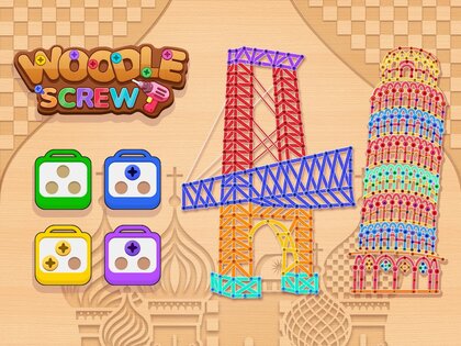 Woodle Screw Jam 1.3.8. Скриншот 24