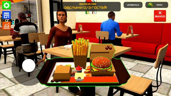 Burger Restaurant Simulator 3D 2.1.5. Скриншот 9