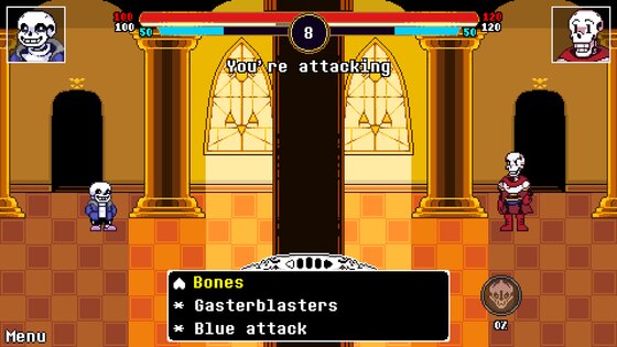 Underverse Battles 2.3.5. Скриншот 30