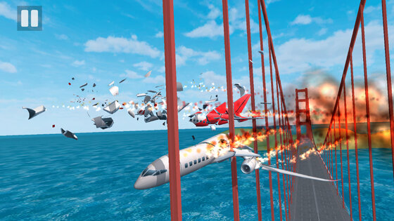 Plane Crash: Flight Simulator 2.2.23. Скриншот 2