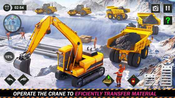 Snow Offroad Construction Game 2.0.3. Скриншот 9